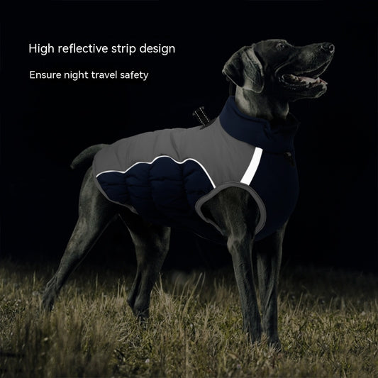 Pet Clothes Warm Reflective Clothing Waterproof