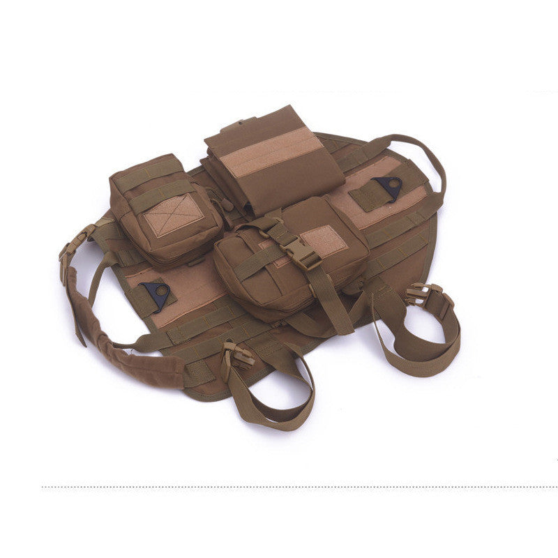 Outdoor army fan tactical dog clothing