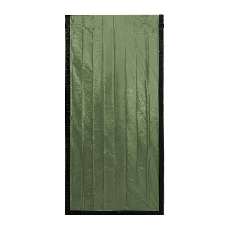 Custom Army Green Cold-Proof Thermal Insulation Emergency Sleeping Bag, Camping Emergency Equipment Waterproof Emergency Sleeping Bag