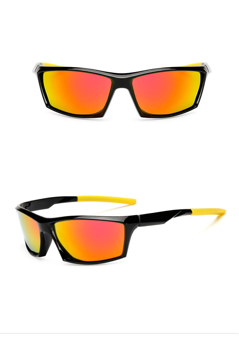Yellow Night Vision Glasses Personality Trend Colorful Men And Women Sunglasses