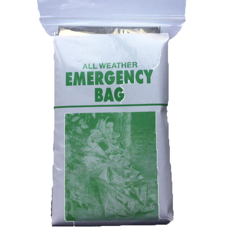 Disposable emergency sleeping bag