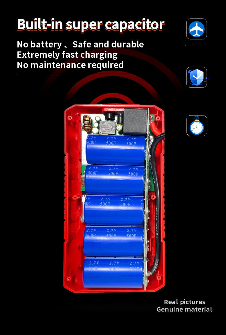 Multifunctional Supercapacitor Car Emergency Starting Power Supply 12V