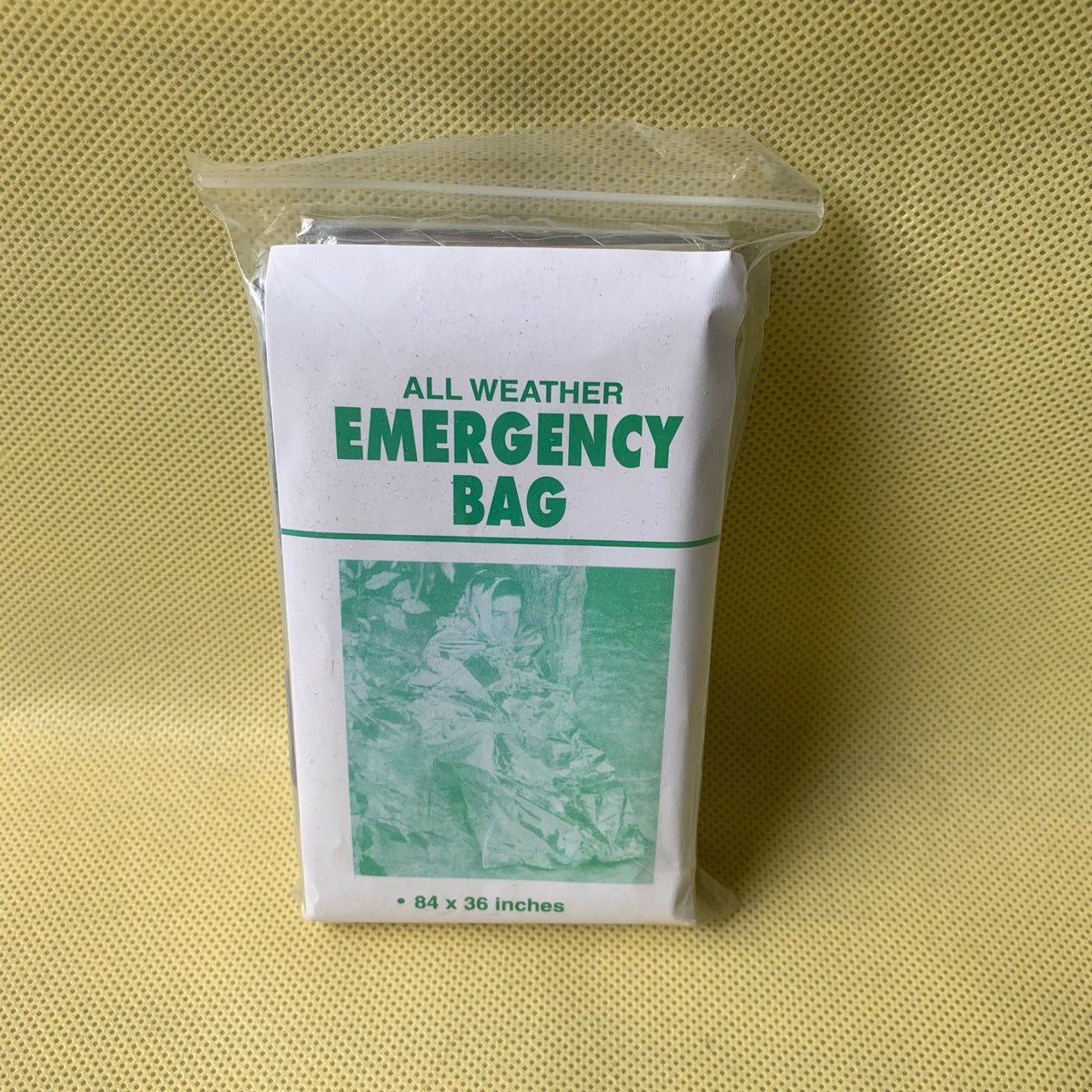 Disposable emergency sleeping bag
