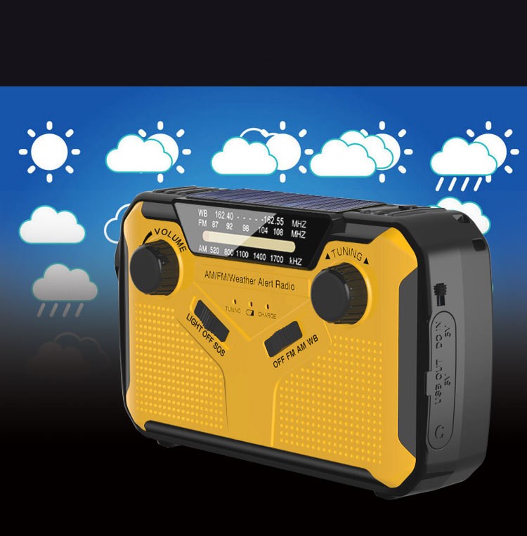 Weather Forecast Solar Emergency Radio