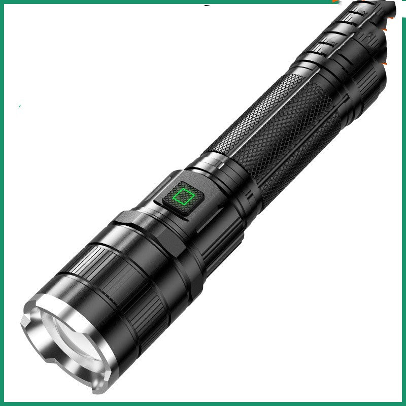 Waterproof Strong Light L2 Portable Long-range Emergency Multifunctional LED Rechargeable Flashlight