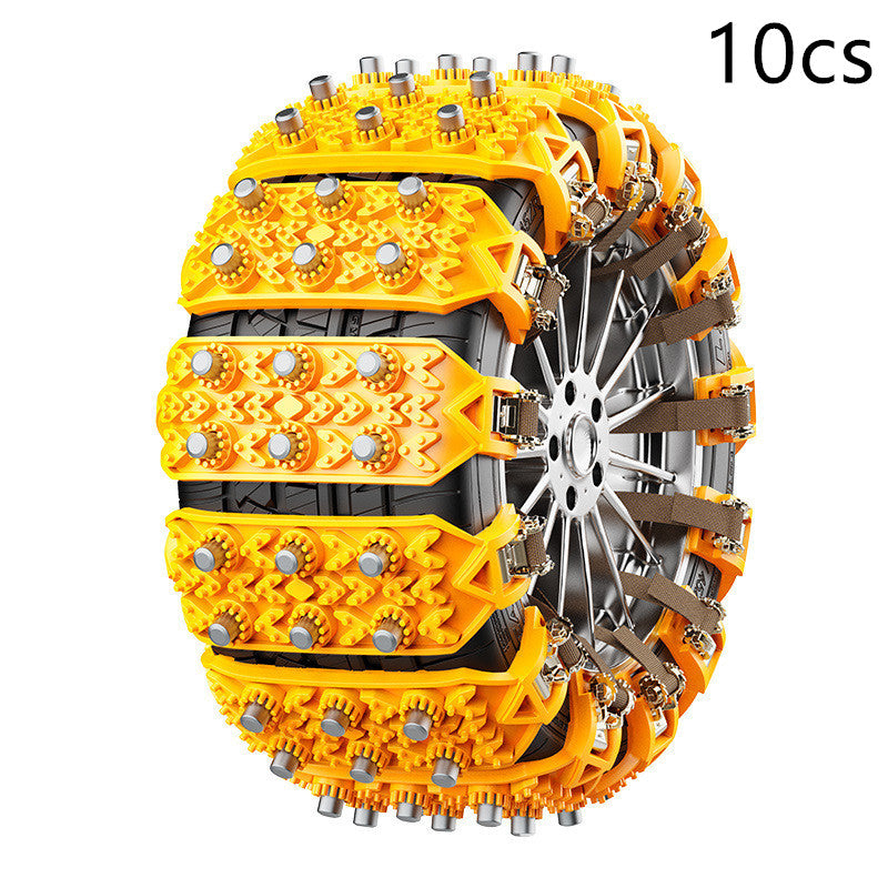 Factory Direct Sales Car Tire Emergency Type Universal Rubber Beef Tendon Snow Nonskid Chain